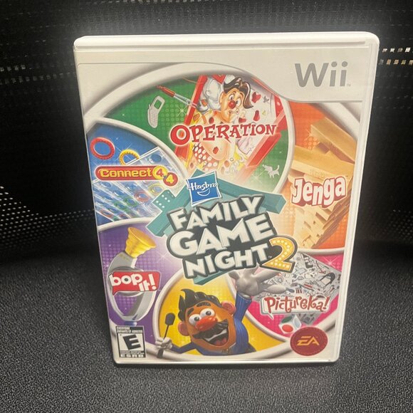 Hasbro Family Game Night 2 (Nintendo Wii, 2009) CIB - Picture 1 of 3